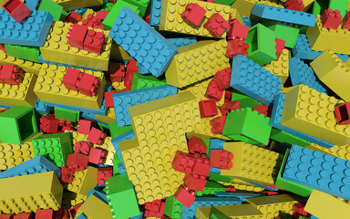 Fototapeta na wymiar colorful blocks blocks cubes graphic design art pattern texture wallpaper background