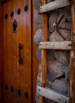Kandovan ancient house door