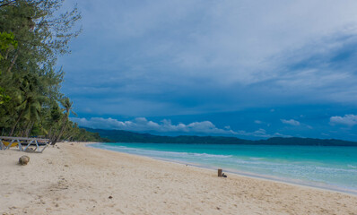 Fototapeta na wymiar Boracay Beach, Malay Caticlan, Philippines