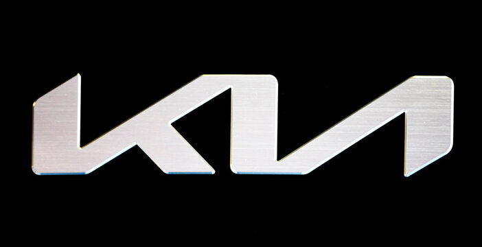 Kia logo emblem sign