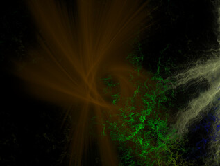 Imaginatory fractal abstract background Image