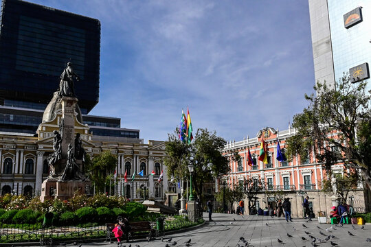 Plaza Murillo, la Paz