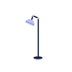 Modern floor lamps for home interior. Cartoon vector illustration.