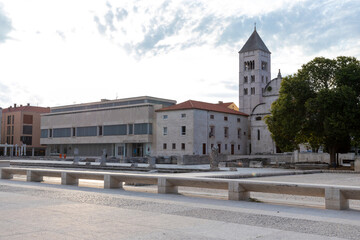 Fototapeta na wymiar Benedictine Monastery of St. Maria in Zadar