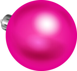 Crimson Christmas ball