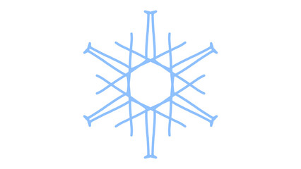 Blue purple snowflake detail shapes semi-transparent overlay