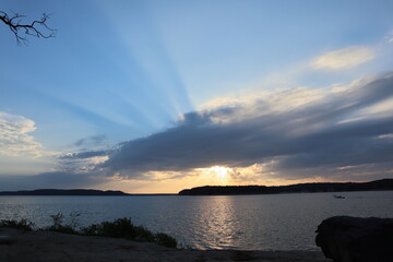 Sunrise at Oologah Lake