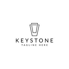 keystone line logo design