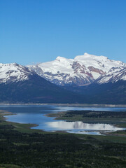scenery at Los Glaciares national park, patagonia