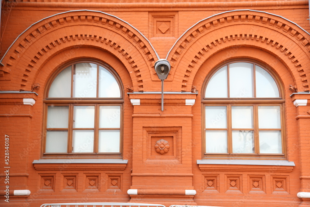 Wall mural Window of GUM, Red Square. Moscow, Russia