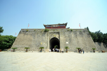Shanhaiguan of Qinhuangdao, China, the starting point of the Great Wall of Ming Dynasty, the national key cultural relics, famous historical and cultural heritage.

