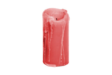 wax red candle