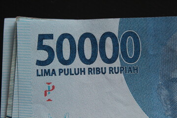 the front of the fifty thousand rupiah note