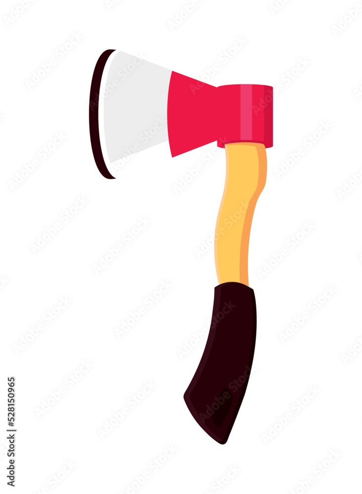 Sticker axe tool icon