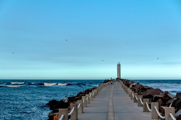 Molhes da Barra lighthouse