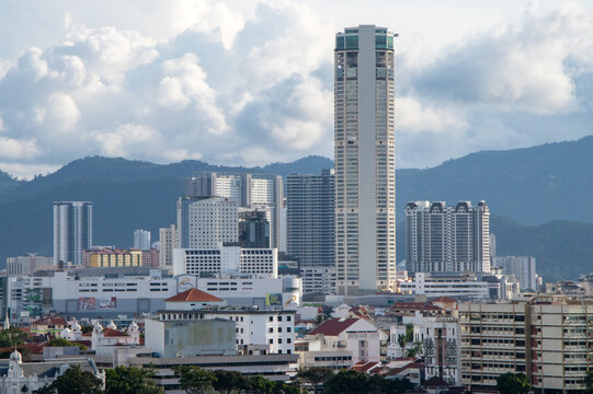 Skyline Of Penang, Malaysia