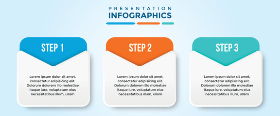 editable presentation infographic template