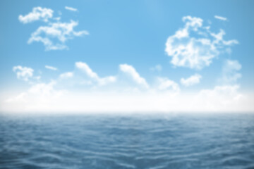 Idyllic shot of seascape 