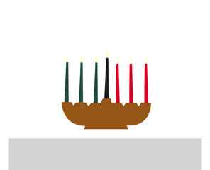 Happy Hanukkah, Jewish Festival of Lights scene with people, happy families with children. Happy Hanukkah lettering in Hebrew. Original Hebrew font logo with Hanukkah menorah (candelabra) for postcard