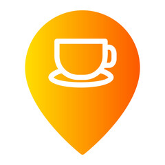 location gradient icon