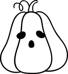 Pumpkin Ghost illustration