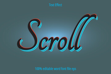 text effect neon
