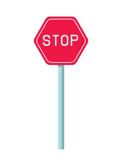 traffic stop sign