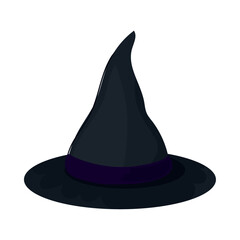 Fototapeta premium halloween witch hat
