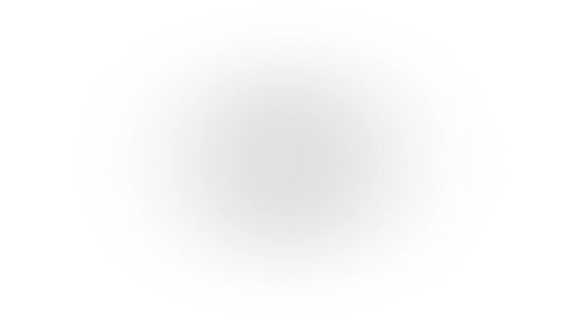 White l icon with shadow isolated on white background. american alphabet. 4K video animation for motion graphics.