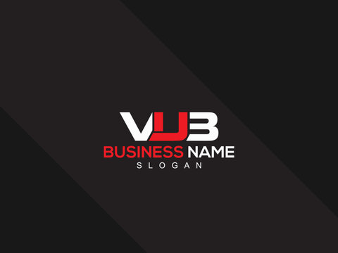 Creative VUB Logo Letter Vector Icon Design For Your Any Type Of Business Or Brand