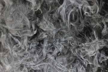 texture smoke on a black background abstract