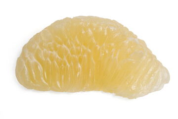 Fresh fruit, pomelo isolated on white background.