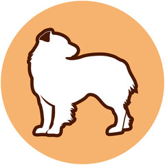 illustration of a dog