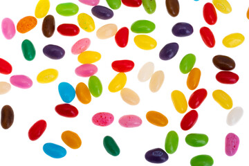 jelly beans isolated