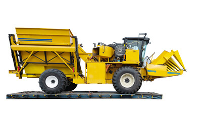 big harvester isolated