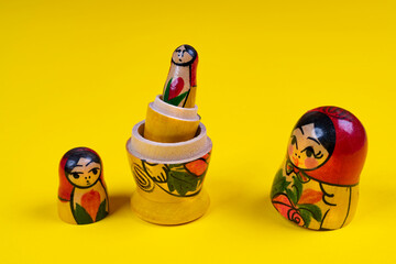 Matryoshka statuettes