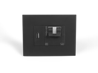 Electricity Switch board in black colour, heavy Electric switch Board for Wall under Mount