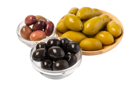 olive in bowl isolated - Powered by Adobe