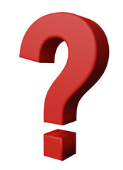 3D素材_クエスチョンマーク