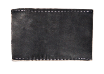 Blank jeans label isolated