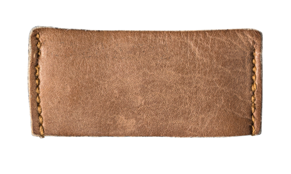 close up of a jeans label