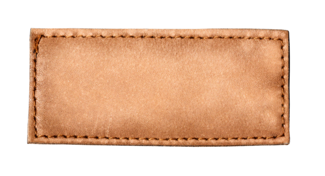 close up of a jeans label