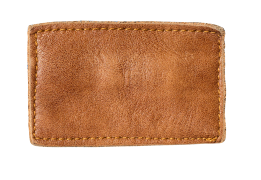 close up of a jeans label