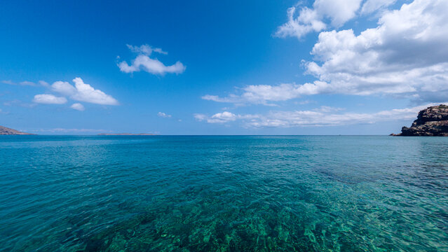 the incedible beach of Erimoulis, Crete