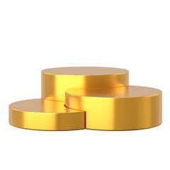 Product display. Display stand. 3D element.