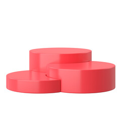 Product display. Display stand. 3D element.