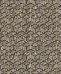 Abstract hexagon background for design. Geometric expression.