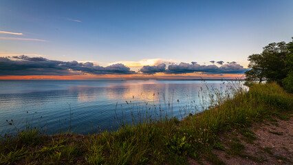 Abenddämmerung am Brodtener Steilufer Ostsee