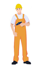 worker with clipboard