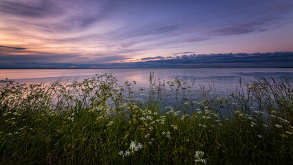 Abenddämmerung am Brodtener Steilufer Ostsee